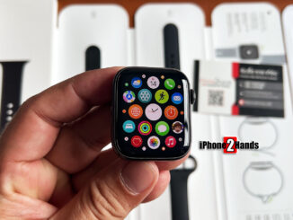 ขาย Apple Watch 5 สีดำ 44MM GPS เครื่องศูนย์ไทย อุปกรณ์ครบกล่อง มือสอง ราคาถูก