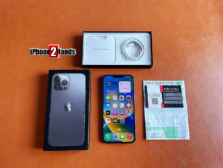 ขาย iPhone 13 Pro Max สีดำ 512gb เครื่องศูนย์ไทย อุปกรณ์ครบกล่อง มือสอง ราคาถูก