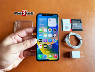 ขาย iPhone X สี Silver 64gb เครื่องศูนย์ไทย มือสอง ราคาถูก