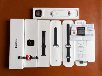Apple Watch SE สีดำ 44MM GPS เครื่องศูนย์ไทย อุปกรณ์ครบกล่อง มือสอง ราคาถูก