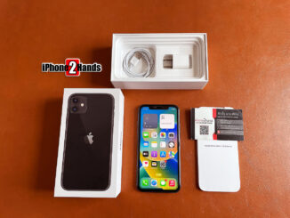 ขาย iPhone 11 สีดำ 64gb ศูนย์ไทย เครื่องสำรองใช้งานน้อย สุขภาพแบต 98 มือสอง ราคาถูก