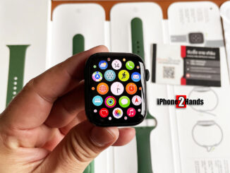 Apple Watch 7 สีเขียว 45MM GPS เครื่องศูนย์ไทย อุปกรณ์ครบกล่อง มือสอง ราคาถูก