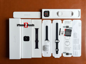 Apple Watch 6 44MM GPS สีดำ 44MM เครื่องศูนย์ไทย ครบกล่อง มือสอง ราคาถูก