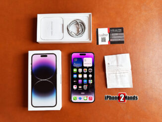 iPhone 14 Pro Max สีม่วง 256gb ศูนย์ไทย อุปกรณ์ ใช้งานน้อย ผู้หญิงใช้ มือสอง ราคาถูก