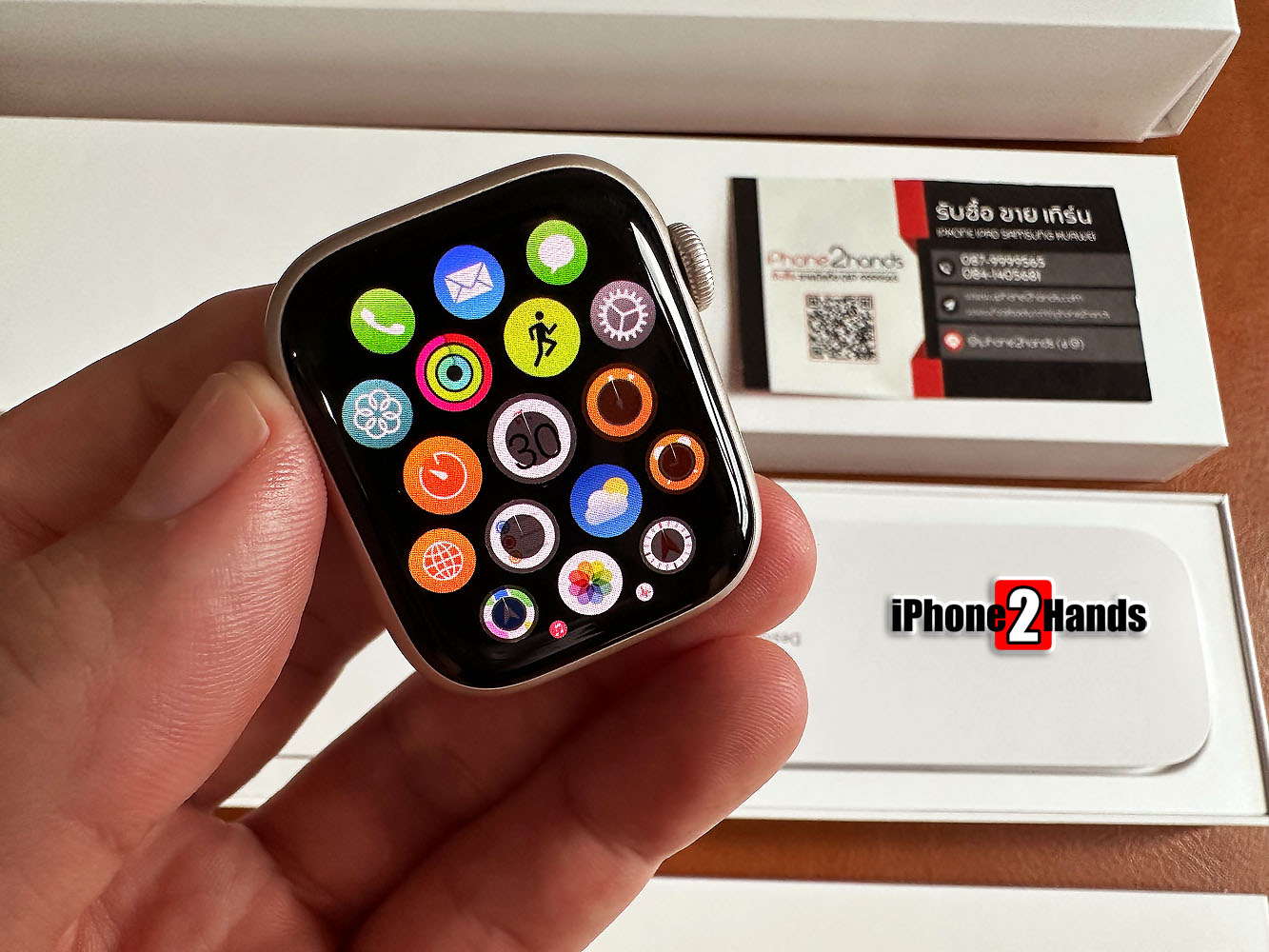Apple Watch 8 สี Starlight 41MM GPS ศูนย์ไทย ประกันยาวๆ กุมภาพันธ์ 67 ...