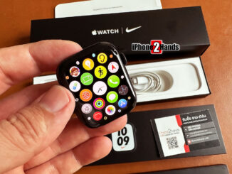 Apple Watch 7 สีดำ Nike 45MM Cellular GPS เครื่องศูนย์ไทย ครบกล่อง มือสอง ราคาถูก
