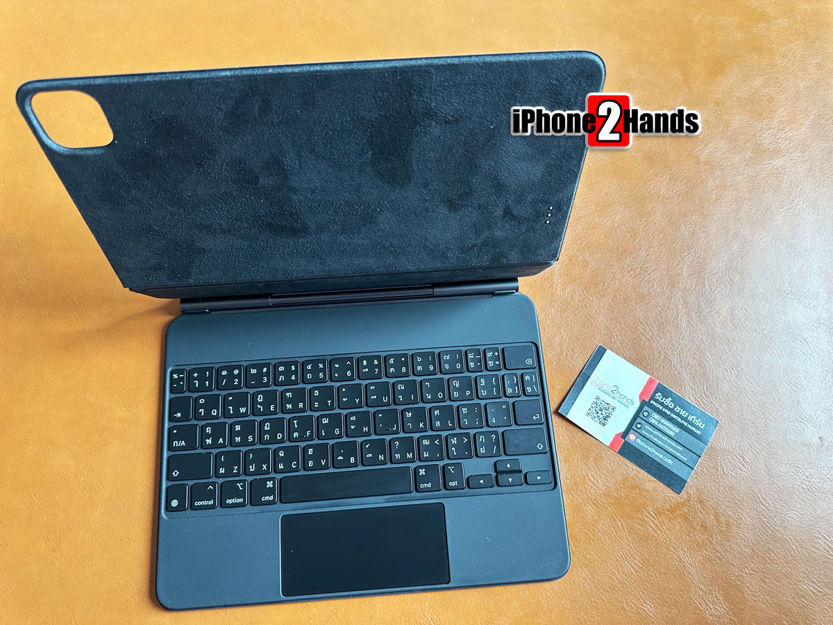 Magic Keyboard iPad Pro 11 และ iPad Air5 Air 4 สีดำ ไทย Eng ประกันยาว