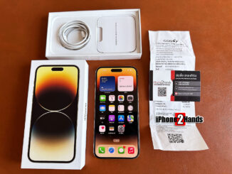 iPhone 14 Pro Max สีทอง 256gb เครื่องศูนย์ไทย ประกันเหลือ พร้อมใบเสร็จ ราคาถูก