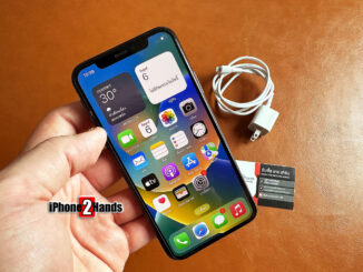 ขาย iPhone X สีดำ 256gb เครื่องศูนย์ไทย มือสอง สุขภาพแบต 97 อึดๆ ราคาถูก