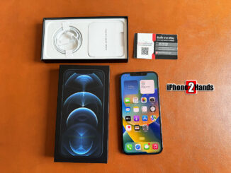 iPhone 12 Pro Max สีดำ 256gb เครื่องศูนย์ไทย อุปกรณ์ครบกล่อง มือสอง ราคาถูก