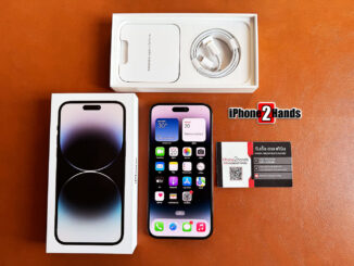 iPhone 14 Pro Max สีดำ 128gb ศูนย์ไทยประกันยาวๆ พฤษภาคม 67 ปีหน้า ใหม่มากๆ ราคาถูก