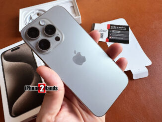 สด ผ่อน iPhone 15 Pro สีไทเทเนียมธรรมชาติ 256gb ศูนย์ไทย ประกันยาวๆ ราคาถูก