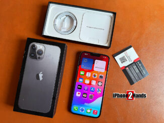 สด ผ่อน iPhone 13 Pro Max สีดำ 128gb ศูนย์ไทย ครบกล่อง มือสอง ราคาถูก