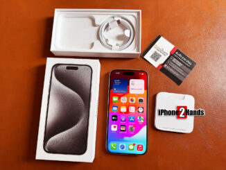 สด ผ่อน iPhone 15 Pro สี White Titanium 256gb เครื่องศูนย์ไทย ครบกล่อง ประกันยาวๆ ราคาถูก