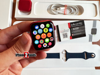 Apple Watch 7 สีแดง 45MM Cellular GPS เครื่องศูนย์ไทย ใส่ซิมได้ มือสอง ราคาถูกมาก