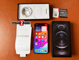 สด ผ่อน iPhone 12 Pro Max สีดำ 256gb ศูนย์ไทย ครบกล่อง มือสอง สภาพนางฟ้า ราคาถูก