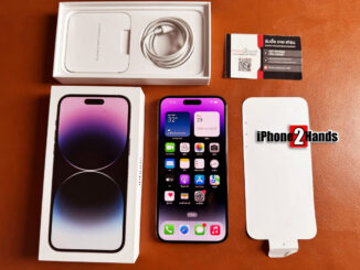 iPhone 14 Pro Max สีม่วง 128gb ศูนย์ไทย ครบกล่อง ประกันยาวๆ 13 กรกฏา 67 ปีหน้า ราคาถูก
