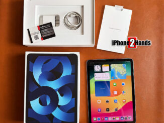 ขาย iPad Air 5 สีน้ำเงิน 64gb Wifi เครื่องศูนย์ไทย อุปกรณ์ครบกล่อง มือสอง ราคาถูก