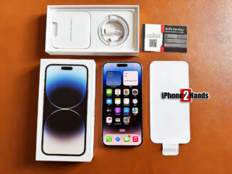 iPhone 14 Pro Max สีขาว 256gb ศูนย์ไทย อุปกรณ์ครบกล่อง ประกันเหลือ สุขภาพแบต 97 ราคาถูก