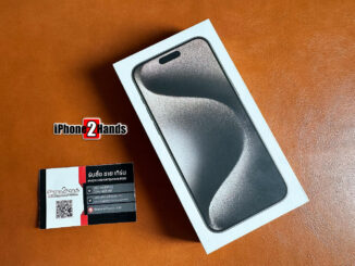 iPhone 15 Pro Max สี Natural Titanium 256gb ศูนย์ไทย มือ 1 ยังไม่แกะกล่อง ประกัน 1 ปีเต็ม ราคาถูก