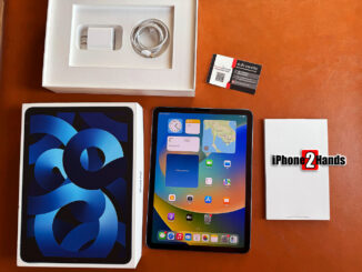 iPad Air 5 สีฟ้า 64gb Wifi เครื่องศูนย์ไทย อุปกรณ์ครบกล่อง มือสอง ราคาถูก